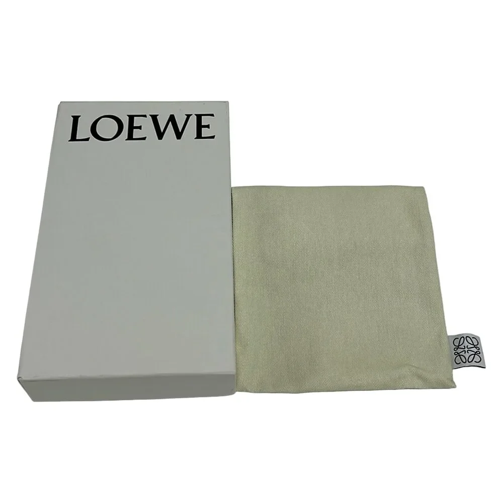 Loewe Long Wallet C660S40X01 Gray Light Brown